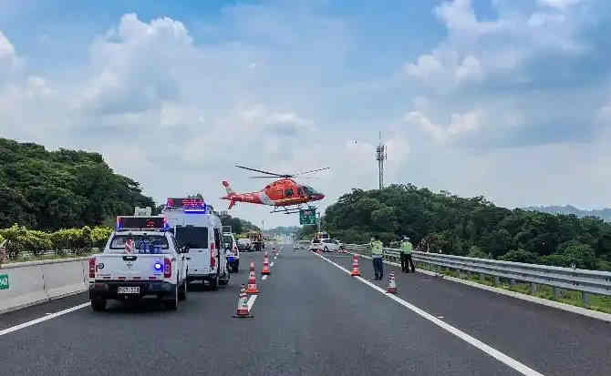 武夷山高速公路汽车救援案例